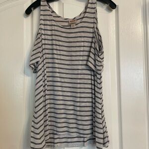 Mossimo Off the Shoulder Striped Top